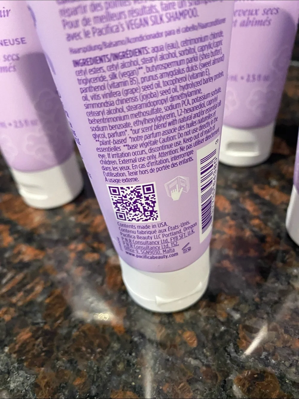 (5) Pacifica Vegan Silk Hydro Luxe Conditioner - Lavender